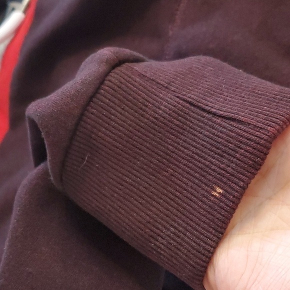 SuperDry- Mens Burgundy Trophy Hood Logo Hoodie Sz.Small - Picture 11 of 15